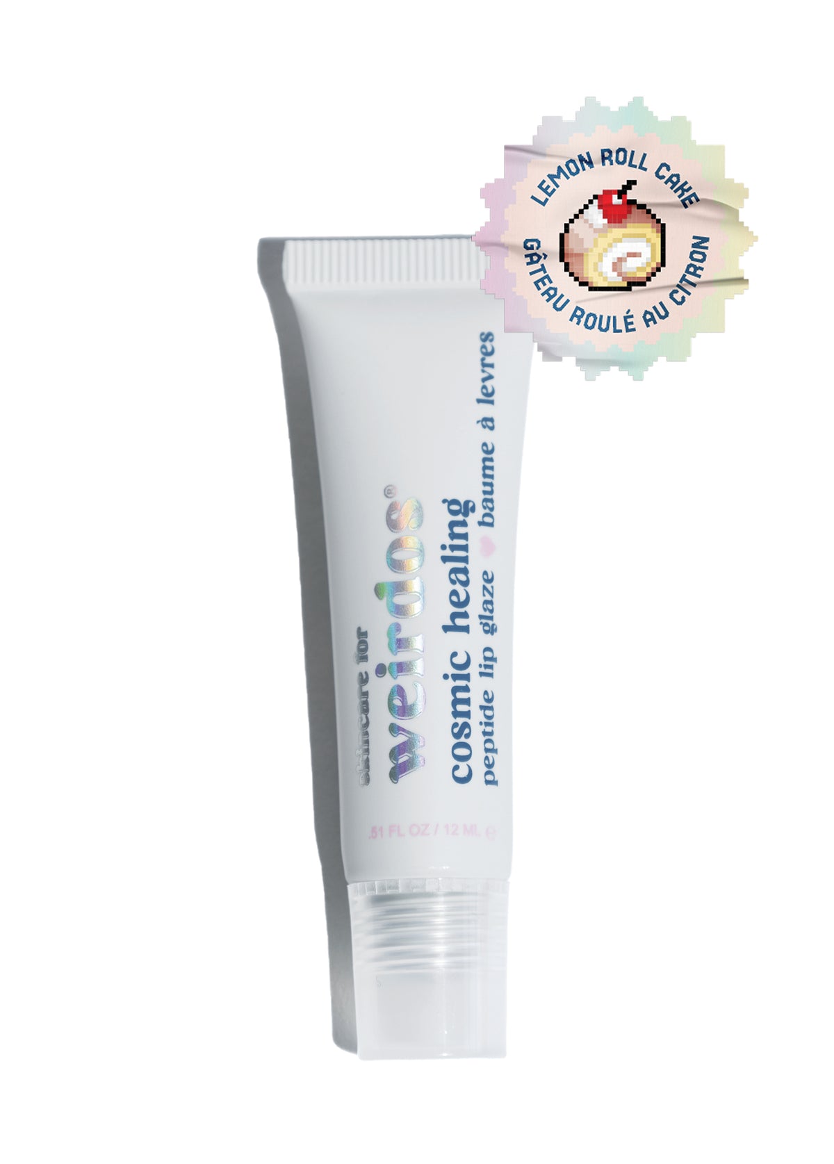 peptide lip glaze - lemon roll cake