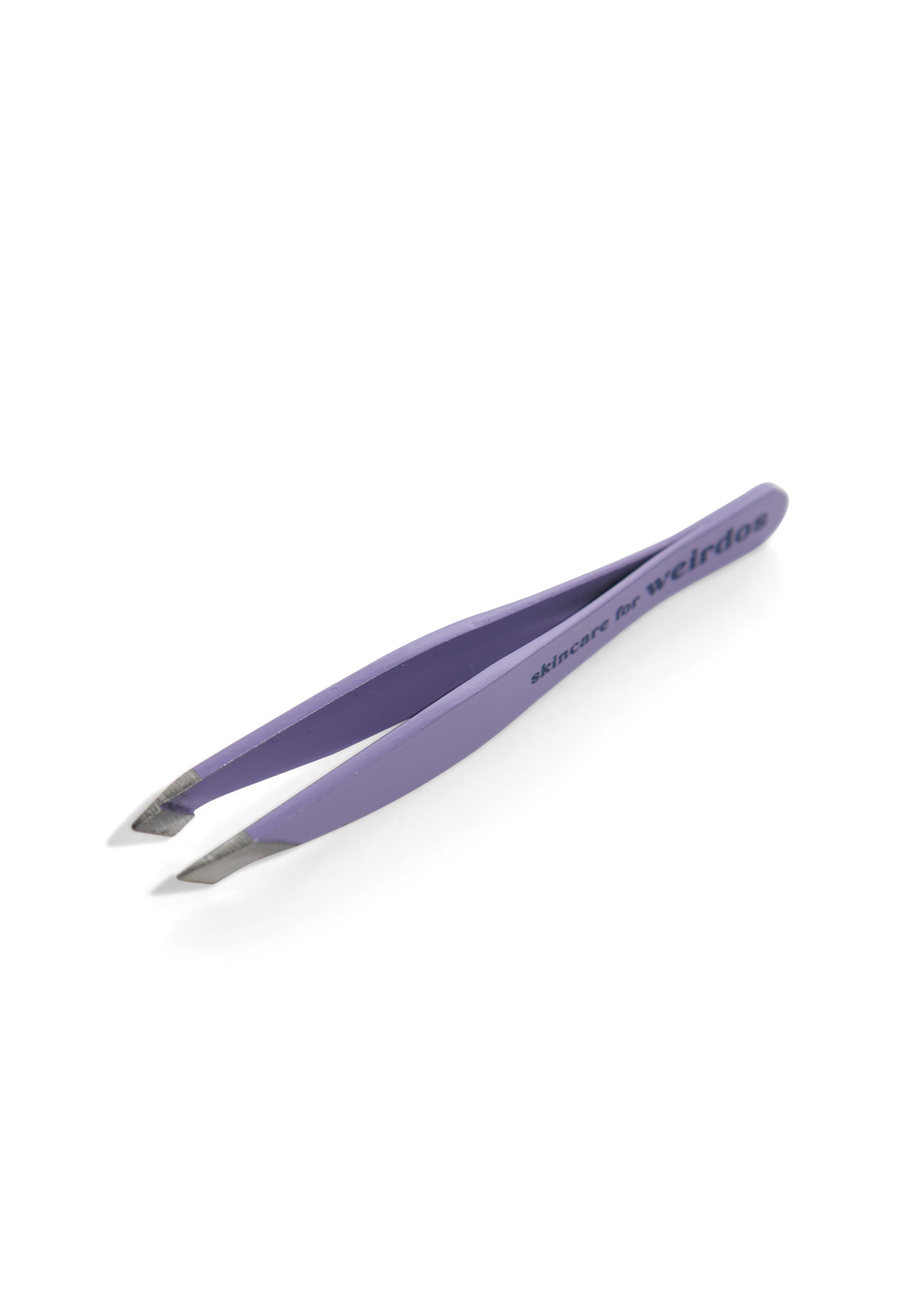 mini pro tweezers - purple - Skincare for Weirdos
