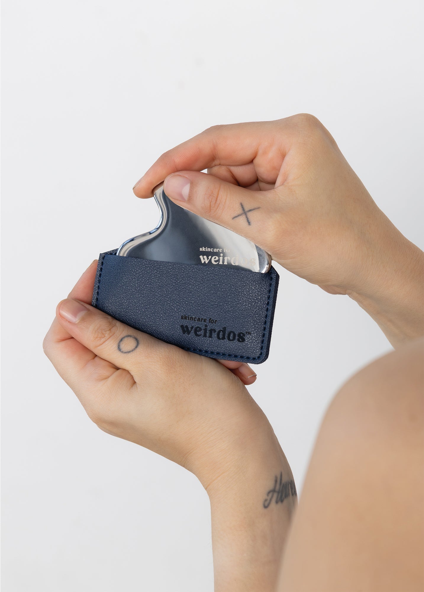 stainless steel gua sha - Skincare for Weirdos