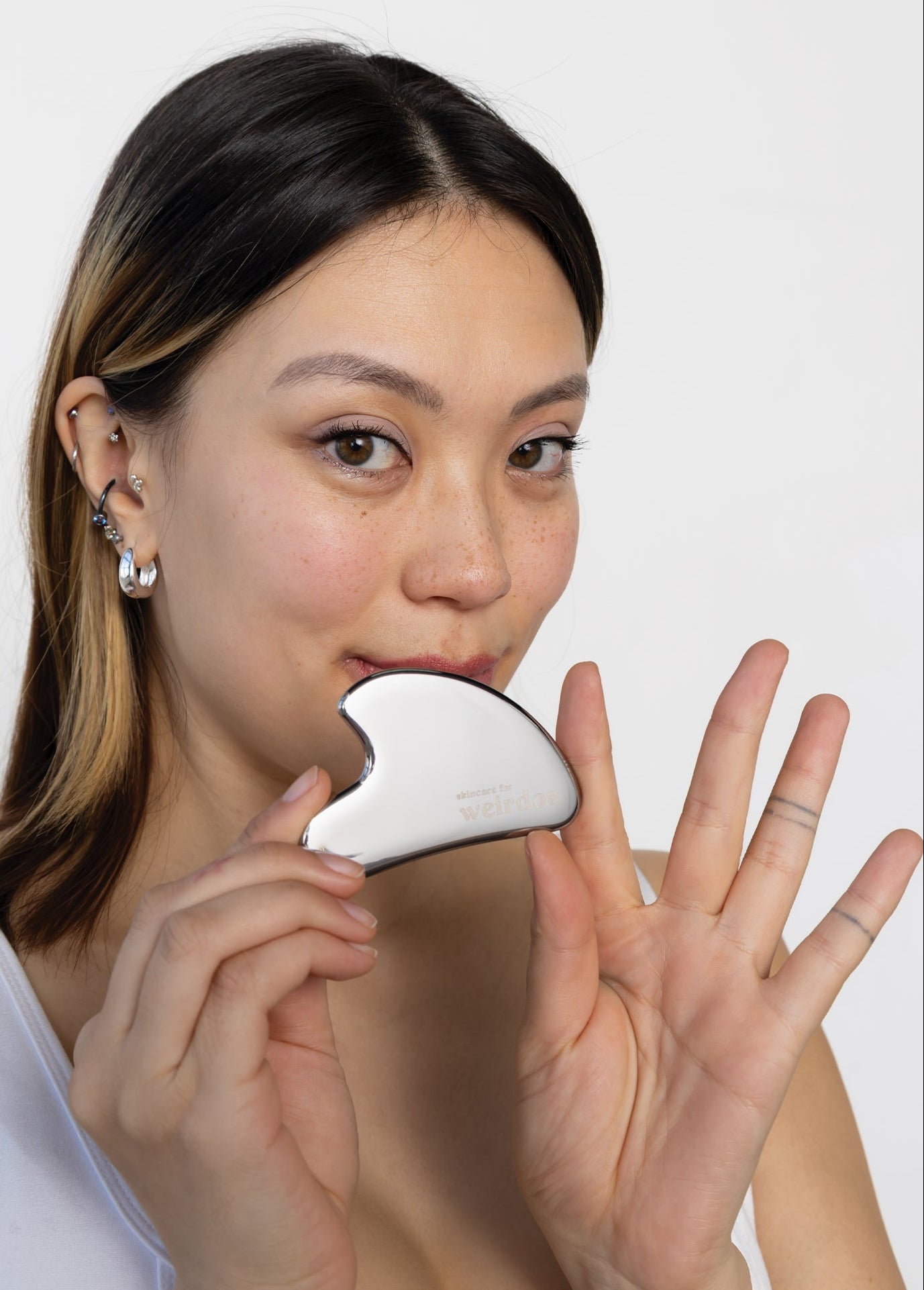 stainless steel gua sha - Skincare for Weirdos