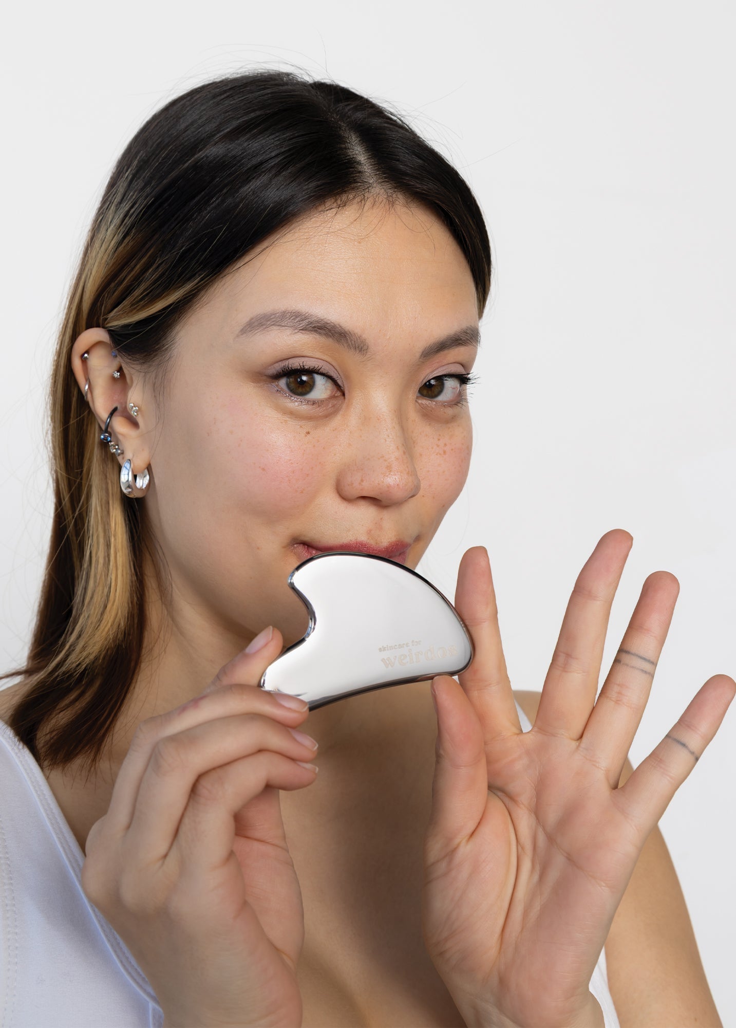 stainless steel gua sha - Skincare for Weirdos